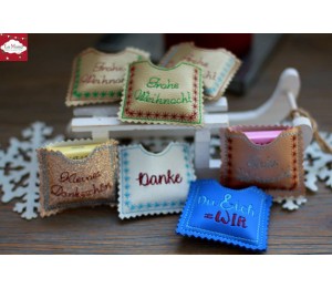 ITH Stickserie - Mini Hüllen mit Sprüchen